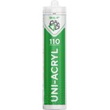 Seal-it 110 Uni-Acryl  overschilderbaar afdichtings- en vulmateriaal voor binnen  wit