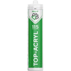 Seal-it - 115 TOP-ACRYL - Acrylaatkit - Wit - 310ml