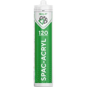 Seal-it - 120 SPAC-CRYL - Acrylaatkit - Wit - 310ml