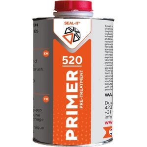 Seal-it 520 Primer - Blik - 1 Liter - Hechtprimer voor Poreuze Ondergronden