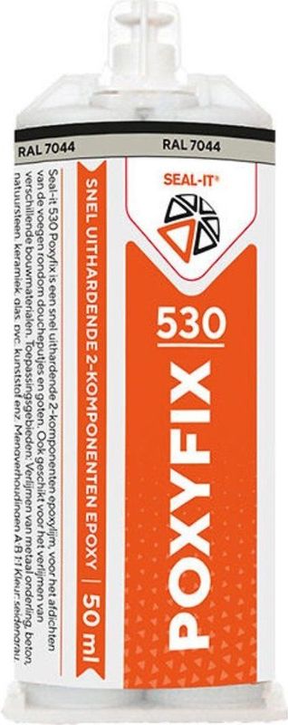Seal-it - POXYFIX 2K Drainepoxy - 50ml - Afdichtingskit - Geschikt voor Handkitpistool