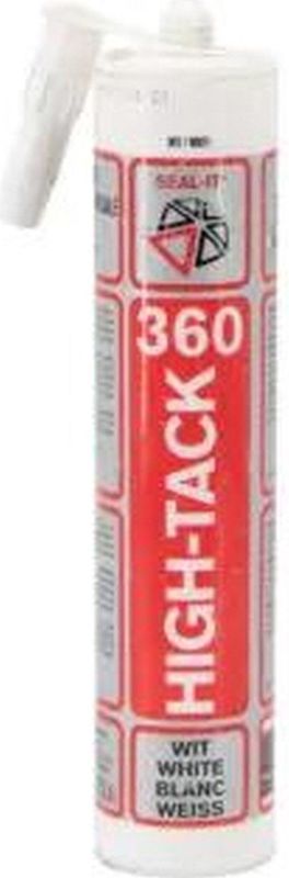 Seal-it - 360 HIGH-TACK Lijmkit - Zwart - 290ml - Professionele Lijm- en Montagekit