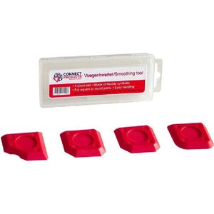 Seal-it - 590 - Voegekwartet Afwerkspatels - 4-delig - Kunststof Doosje