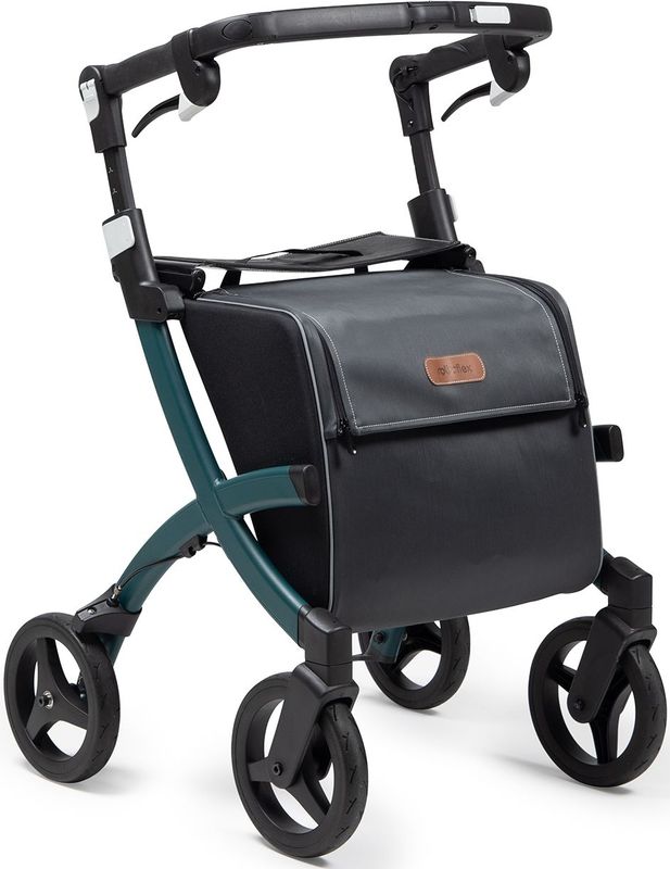 Rollz - Flex2 - Rollator - Jungle Green - PU Schuim Banden