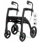Rollz - Motion Rhythm - Rollator - Zwart - Voor Parkinson