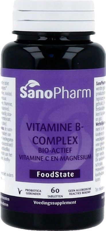 Sanopharm Vitamine B Complex + Vitamine C En Magnesium Tabletten