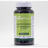 Sanopharm Multivitaminen/mineralen wholefood 30 capsules