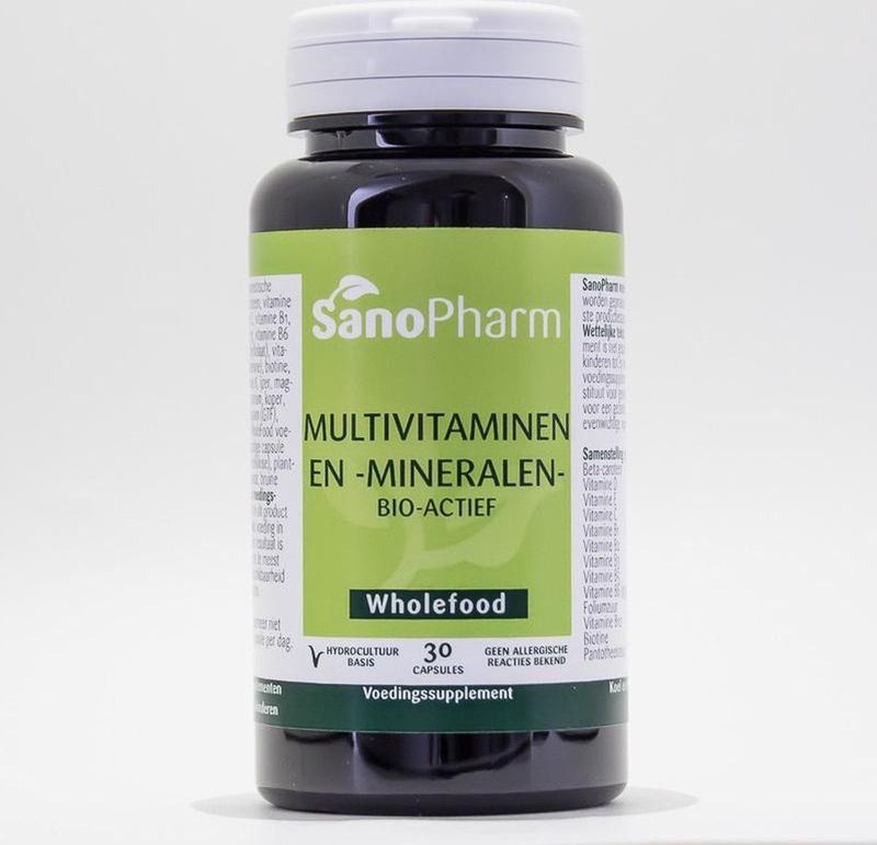 Multivit/Mineralen Wholefo  Sp