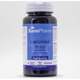 Sanopharm L Arginine plus high quality 60 capsules
