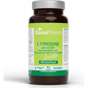 Sanopharm L-Tyrosine plus wholefood 60 capsules