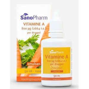 Sanopharm Vitamine A Emulsan 50 Milliliter