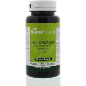 Sanopharm Foliumzuur 400 mcg 60 capsules