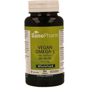 Sanopharm Vegan omega 3 60 Capsules