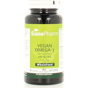 Sanopharm Vegan omega 3 60 Capsules