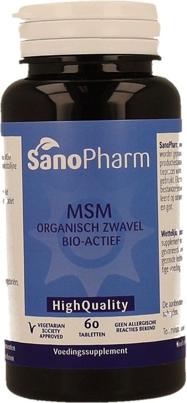 Sanopharm Msm 60 tabletten