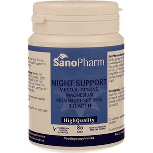 Sanopharm Night support poeder 80 Gram