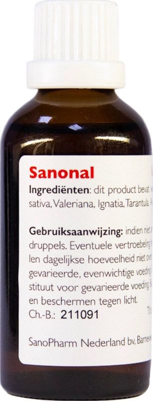 Sanopharm - Sanonal Sanoplex - Kruidenpreparaat - 50ml - Voedingssupplement