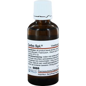 SanoPharm - Carbo Sanoplex - Fytotherapie - Hypoallergeen - 10-15 Druppels
