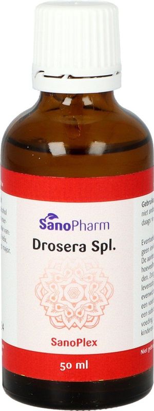 SanoPharm - Drosera Sanoplex - Fytotherapie - Hypoallergeen - 50 ml