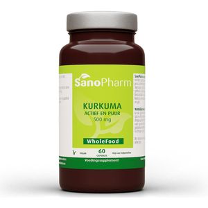 Sanopharm - WholeFood - Kurkuma Capsules - 60 Stuks - Biologisch