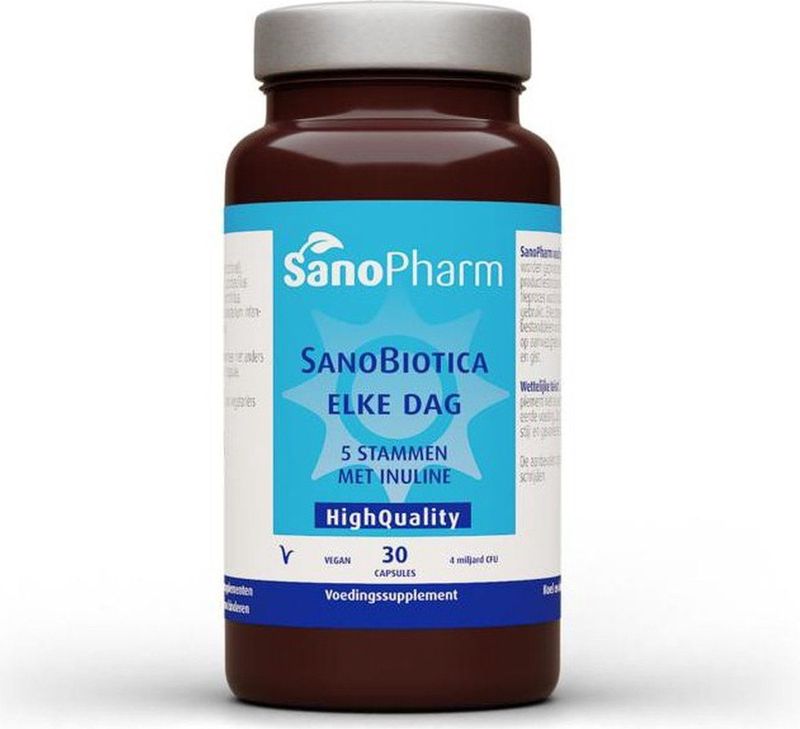 Sanopharm - SanoBiotica Elke Dag - Capsules - 30 stuks - Probiotica