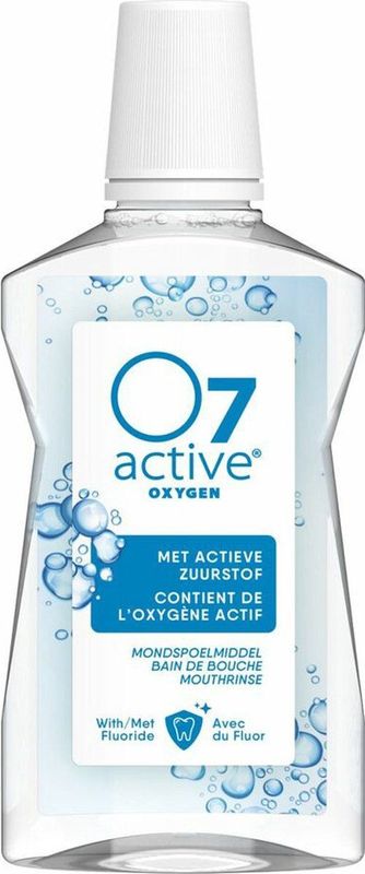 6x O7 Active Mondspoelmiddel 500 ml
