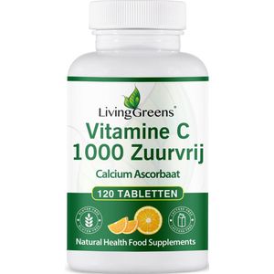 Livinggreens Vitamine C 1000 mg TR 180 tabletten