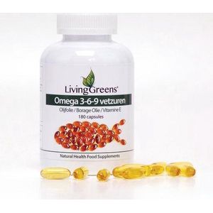 Livinggreens Omega 3-6-9 complex 180 capsules