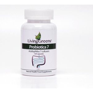 Livinggreens Probiotica acidophilus 7 culturen 120 capsules