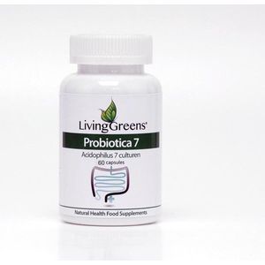 Livinggreens Probiotica acidophilus 7 culturen 60 capsules