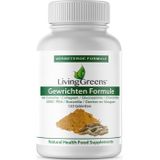 Livinggreens Gewrichten formule curcuma & collageen complex  120 tabletten