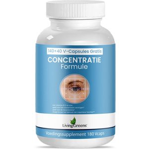 Concentratie Formule - 140 + 40 Vitaminen - Natuurlijke Ingrediënten