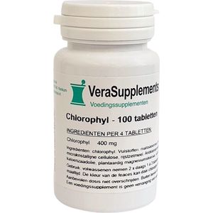 Verasupplements chlorophyl 100mg 100TB