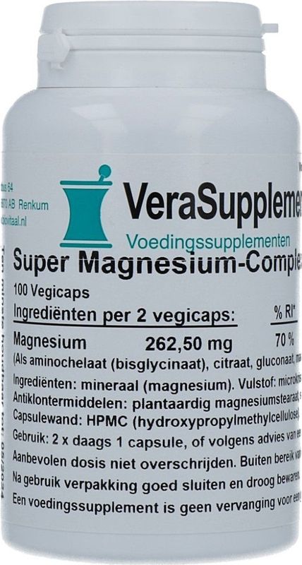 Verasupplements super magnesium complex capsules 100VCP