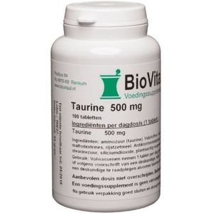 VeraSupplements - Taurine 500mg - Tabletten - Voedingssupplement