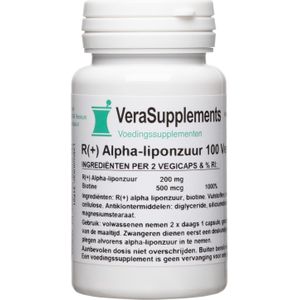 Biovitaal R+ alpha-liponzuur 100 vegetarische capsules