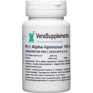 Biovitaal R+ alpha-liponzuur 100 vegetarische capsules