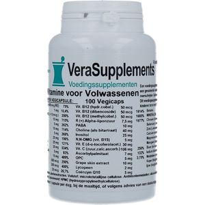Biovitaal Voedingssupplementen super multi volwassen 100 capsules