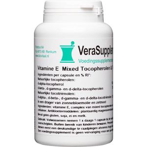 Biovitaal Vitamine e mixed ocopherolen & tocotriënolen 200 i.e. 100 capsules