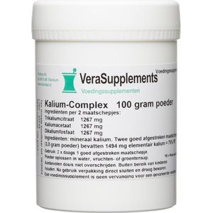 Kalium-Complex Poeder - Drie Kaliumverbindingen - 200 Gram