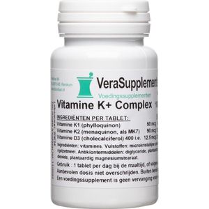 Verasupplements vitamine k complex tabletten 100TB