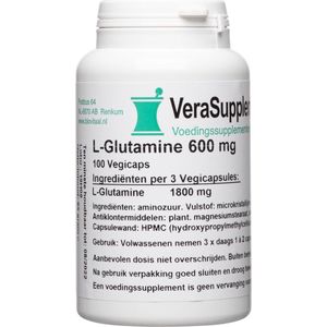 Verasupplements l glutamine 600 mg 100CP