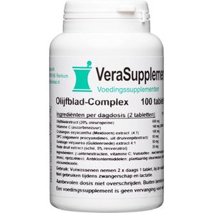 Verasupplements olijfblad complex tabletten 100TB