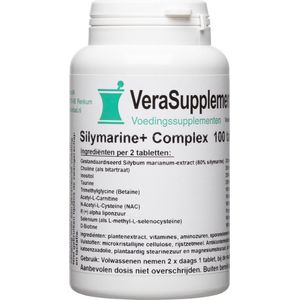 Verasupplements silymarine+ complex tabletten 100TB