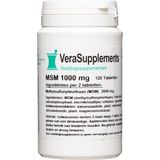 VeraSupplements - MSM - Tabletten - 1000 mg - 120 Stuks