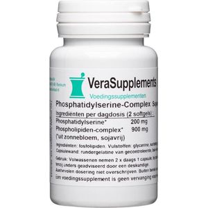 VeraSupplements - Phosphatidylserine-Complex - Softgels - 100 mg - Vrij van Soja
