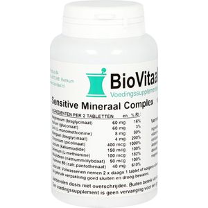 Verasupplements sensitive mineraal complex tabletten 100TB