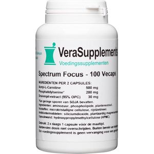 Verasupplements spectrum focus tabletten 100TB