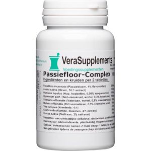 Verasupplements passiefloor-complex tabletten 100TB