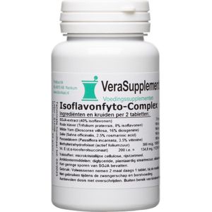 VeraSupplements - Isoflavonfyto-Complex - Tabletten - Gedroogde Kruidenextracten